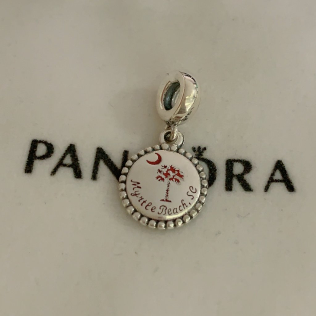 Pandora Myrtle Beach Sc Pendant S925sterling Silver Jewelry 45$